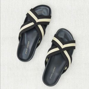 Jenni Kayne Sandals - Cotton Crossover Sandal size 37